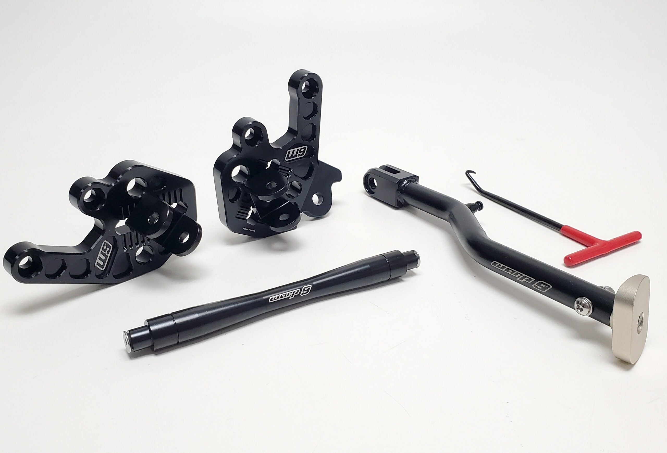 Warp 9 Adjustable Foot peg mount with Kickstand (TALARIA) Zeal Racing