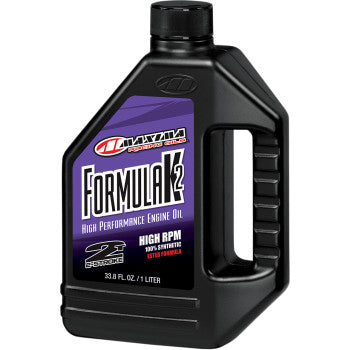 MAXIMA Formula K2 High RPM Synthetic 2T Engine Oil