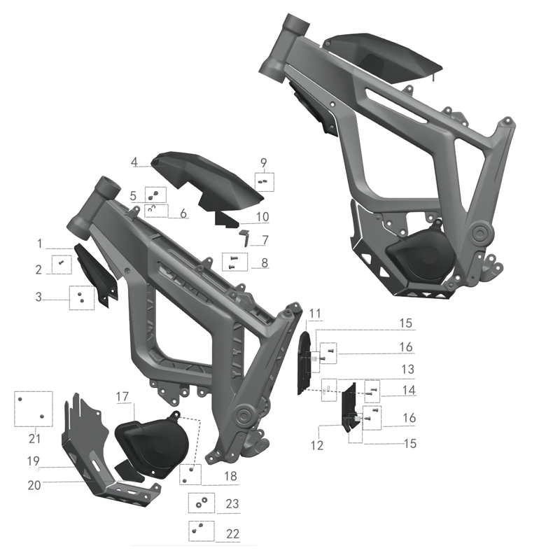 Talaria Frame Parts Talaria Frame Parts
