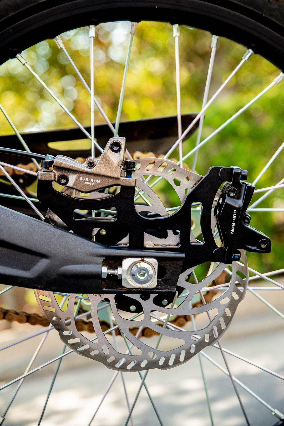 NTC Dual Rear Caliper Bracket (SURRON LBX)