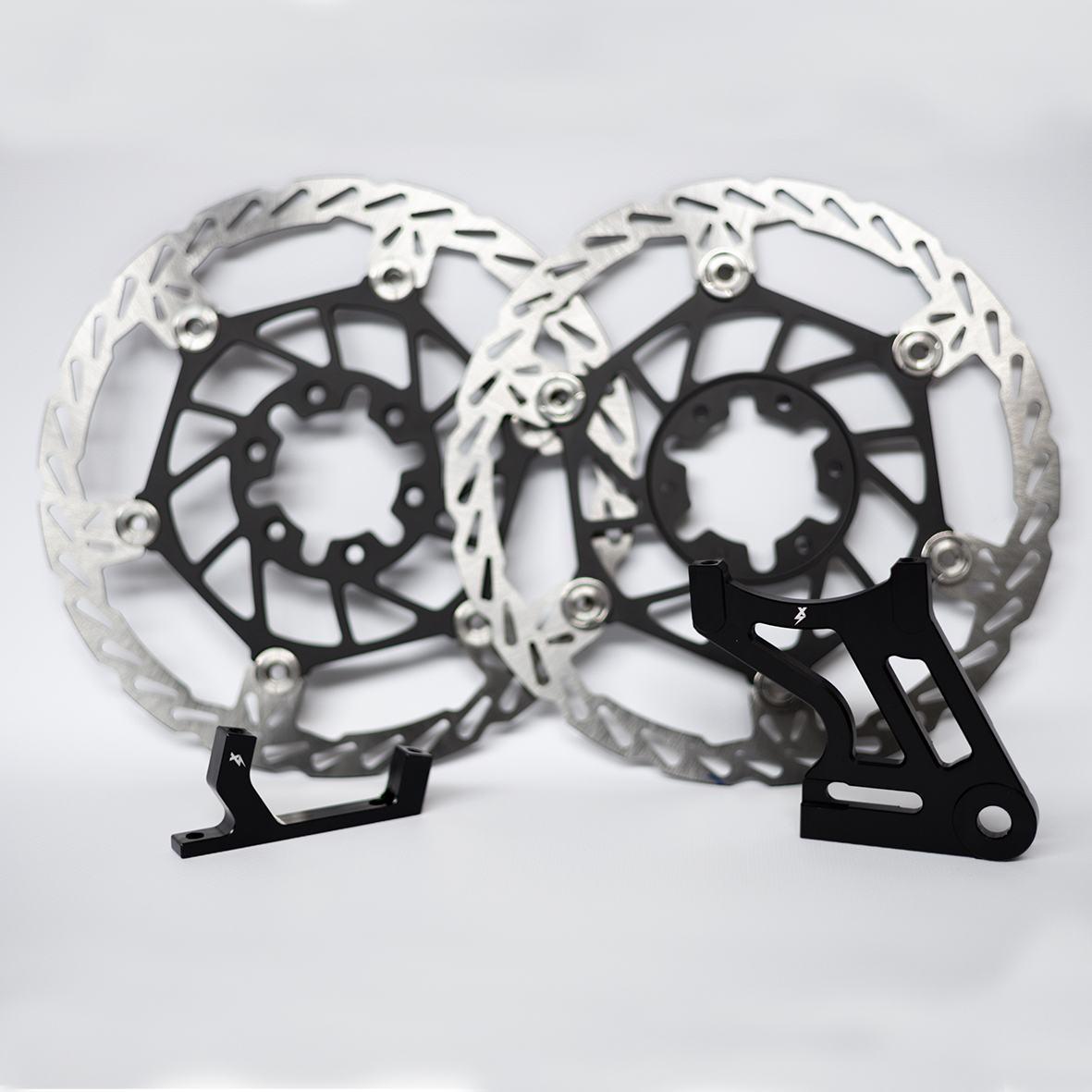 EBMX 250mm Front and Rear Brake Rotors w/ Brackets