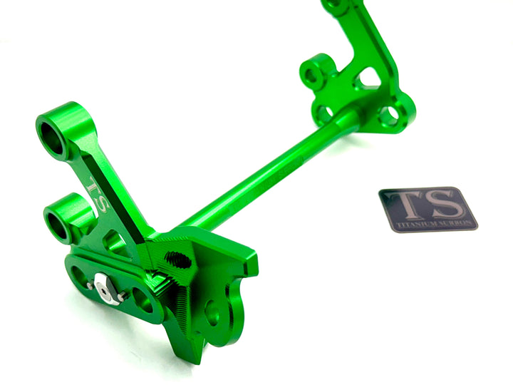 Custom CNC Aluminum Footpeg Bracket Assembly (SURRON LBX)