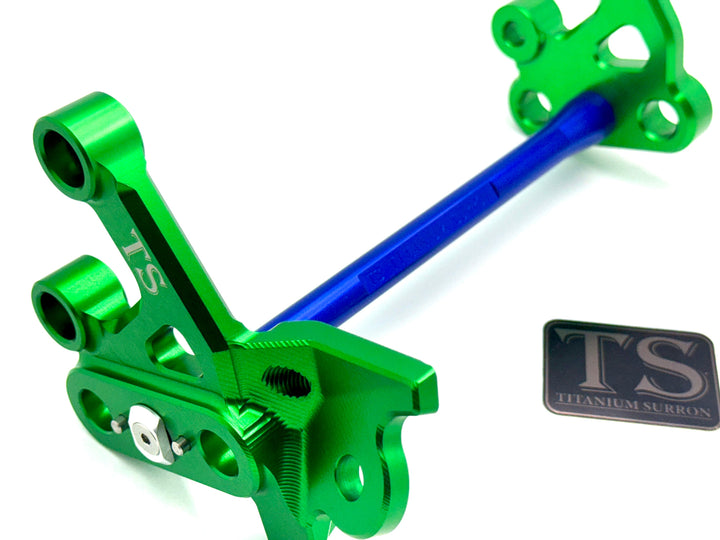 Custom CNC Aluminum Footpeg Bracket Assembly (SURRON LBX)