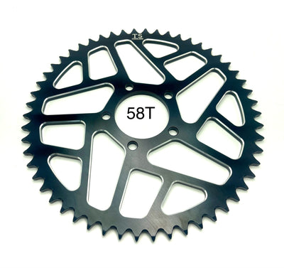 48/ 52/ 54/ 58 Tooth Hardened Aluminum 420 Sprocket for E-moto