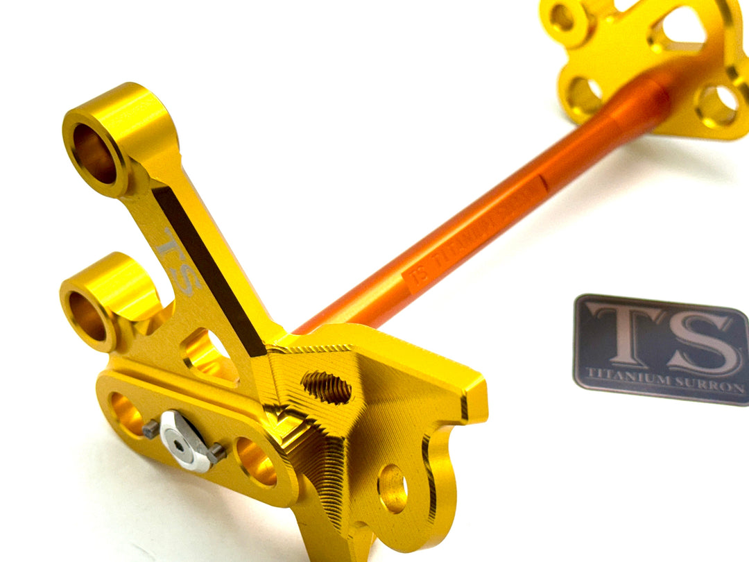 Custom CNC Aluminum Footpeg Bracket Assembly (SURRON LBX)