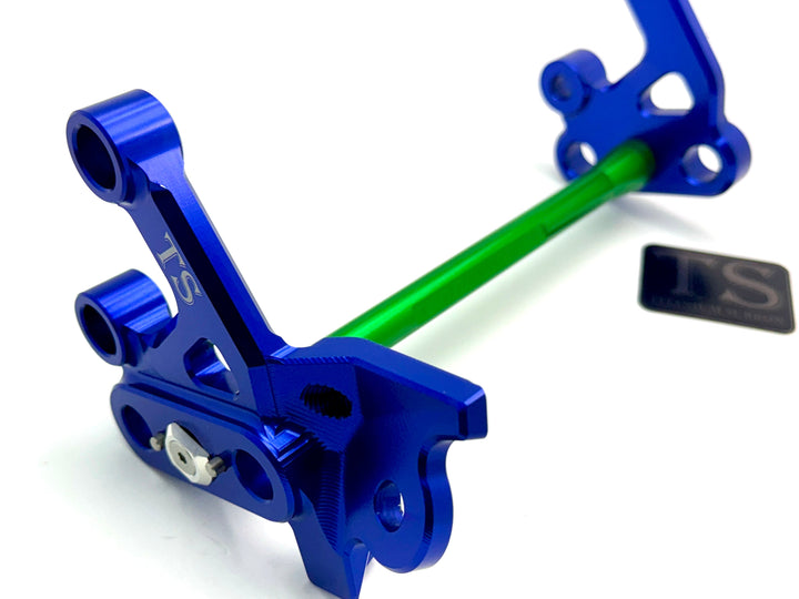 Custom CNC Aluminum Footpeg Bracket Assembly (SURRON LBX)