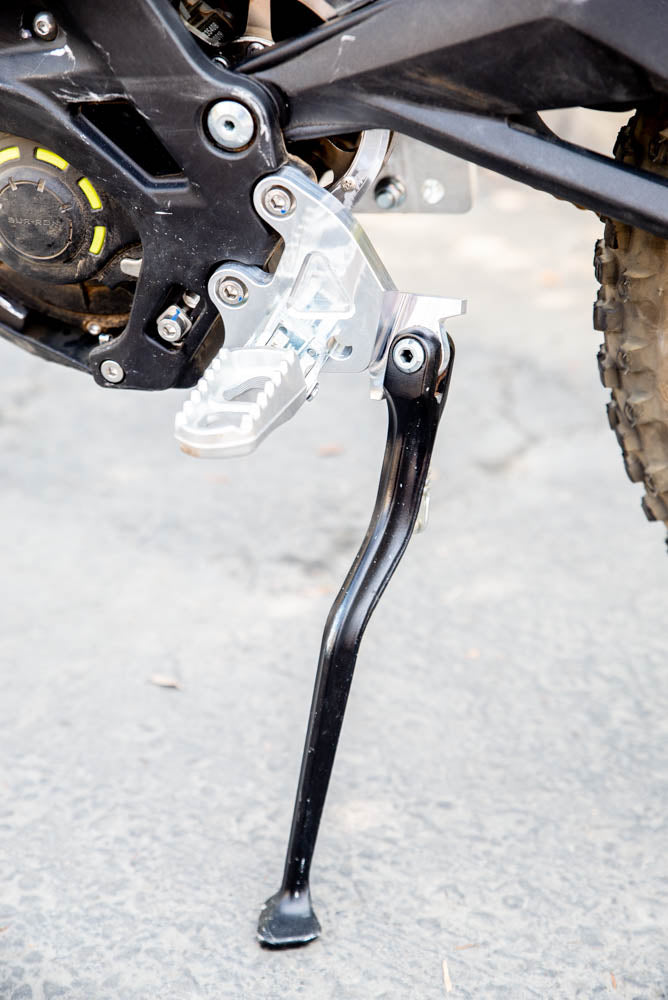 NTC Billet Aluminum Foot Peg Brackets With Kickstand Option (SURRON LBX)