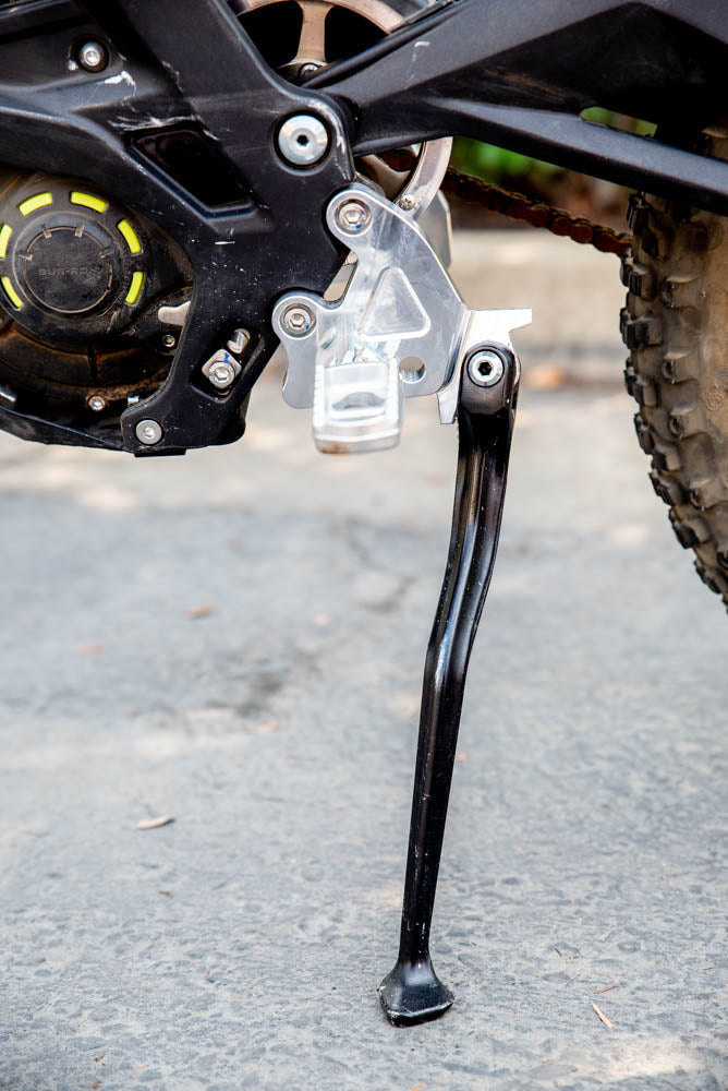 NTC Billet Aluminum Foot Peg Brackets With Kickstand Option (SURRON LBX)