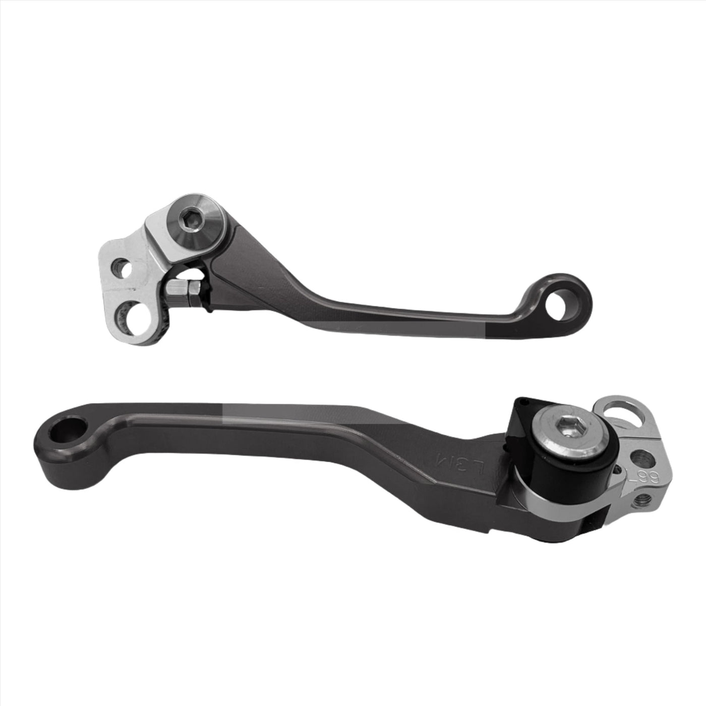 DirtyBike Break-Away Folding Aluminum Brake Lever Set Surron LBX and Talaria Sting