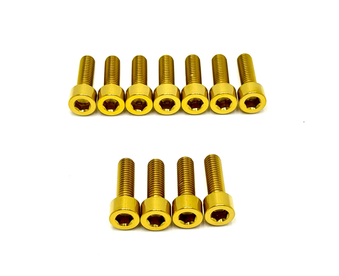 Titanium Fork Bolt Kits (Fox 40 and Bomber 58)