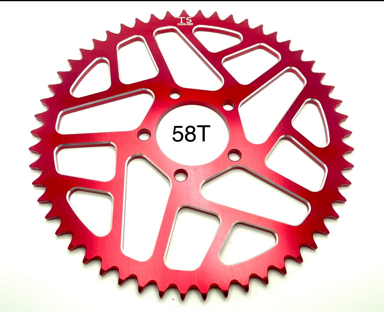 48/ 52/ 54/ 58 Tooth Hardened Aluminum 420 Sprocket for E-moto