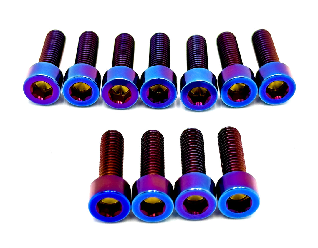 Titanium Fork Bolt Kits (Fox 40 and Bomber 58)