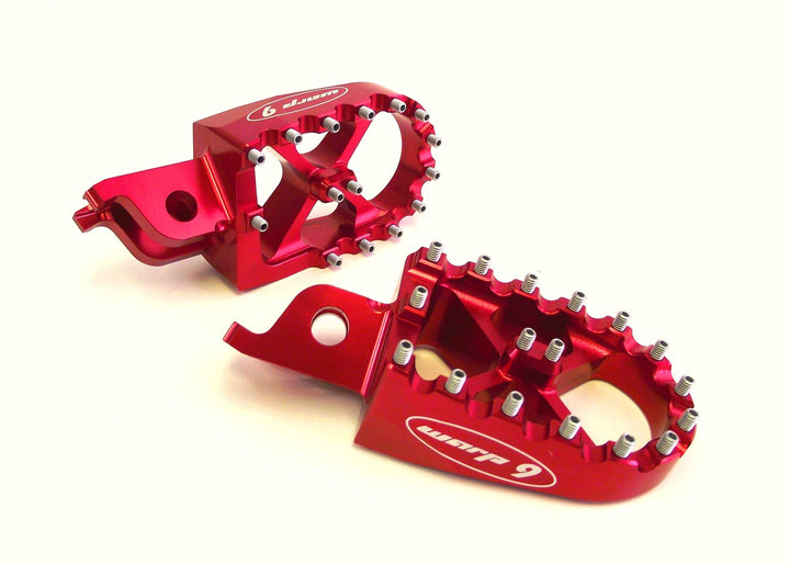 Warp 9 Aluminium Foot Pegs Extra wide (TALARIA)