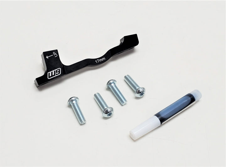 Warp 9 Front Brake Rotor Adaptor (Oversized)