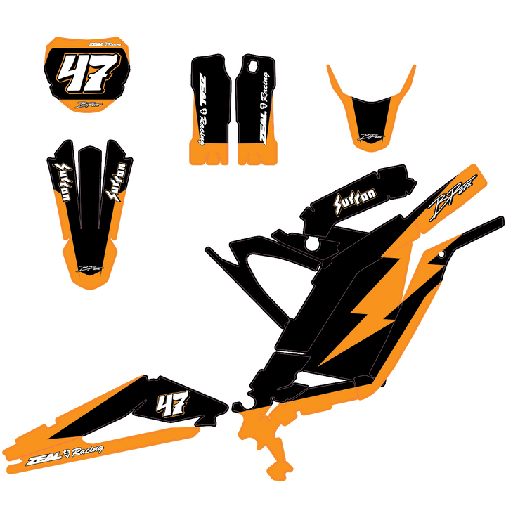 SUR-RON LBX BOLT GRAPHIC KIT