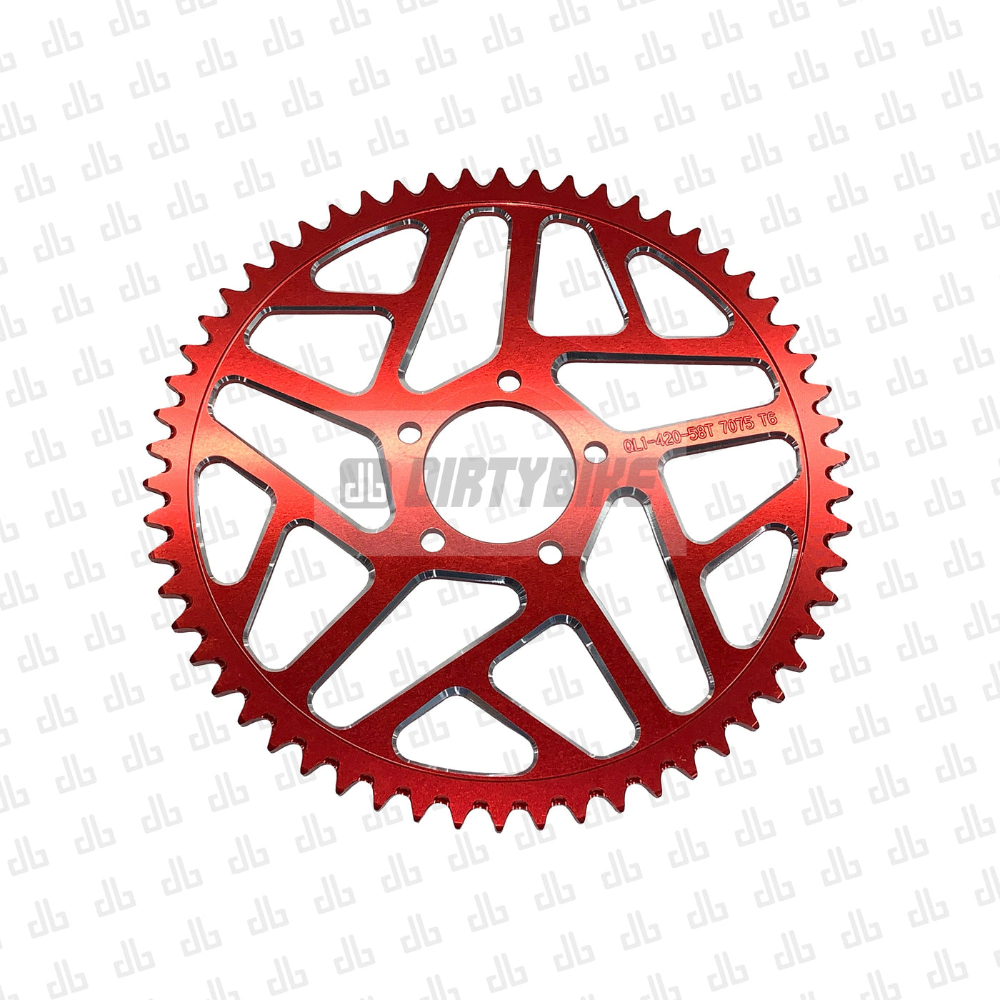 DirtyBike 7075 Aluminum Rear Sprockets