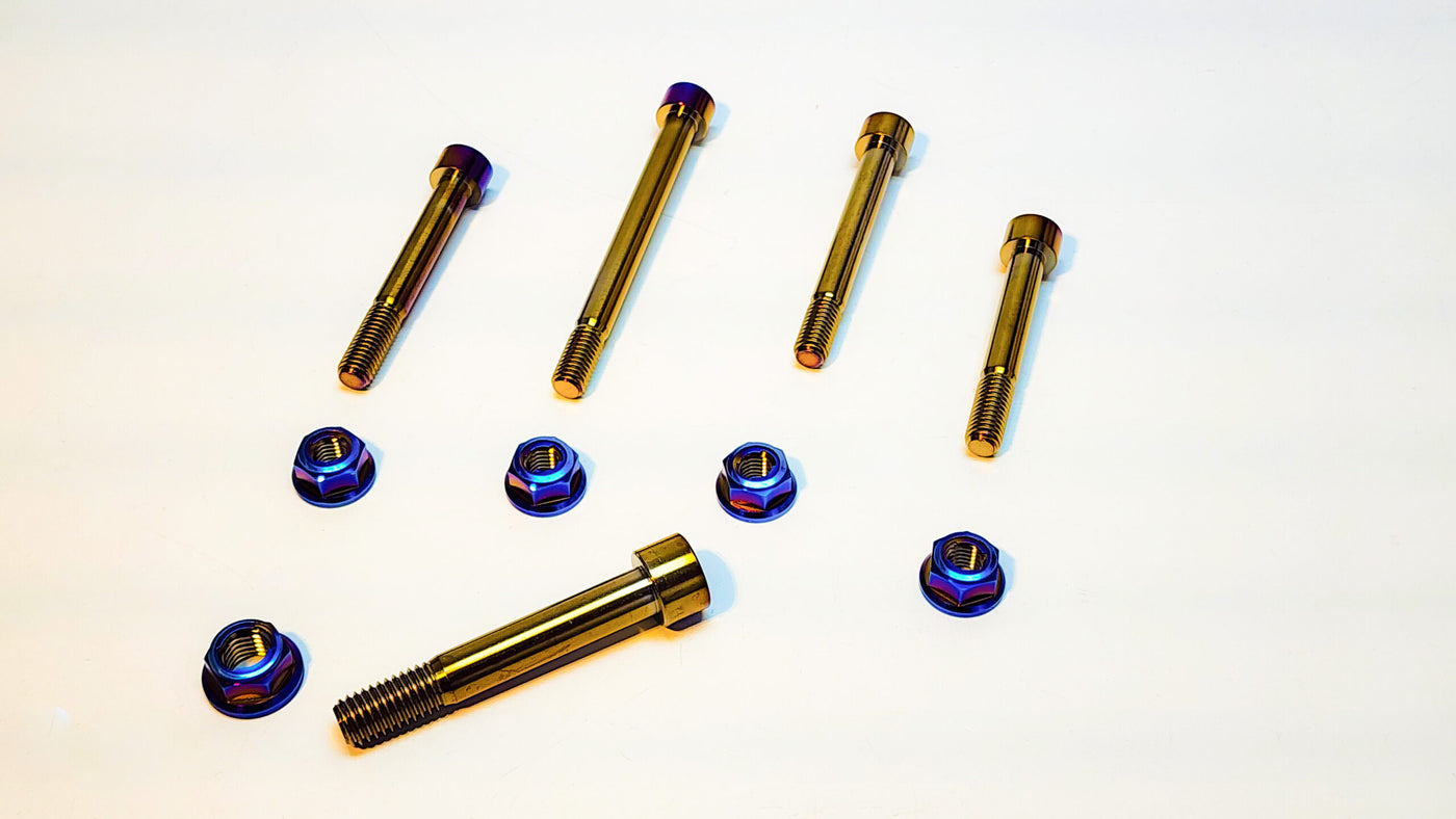 Warp 9 Titanium Linkage Bolt Kit