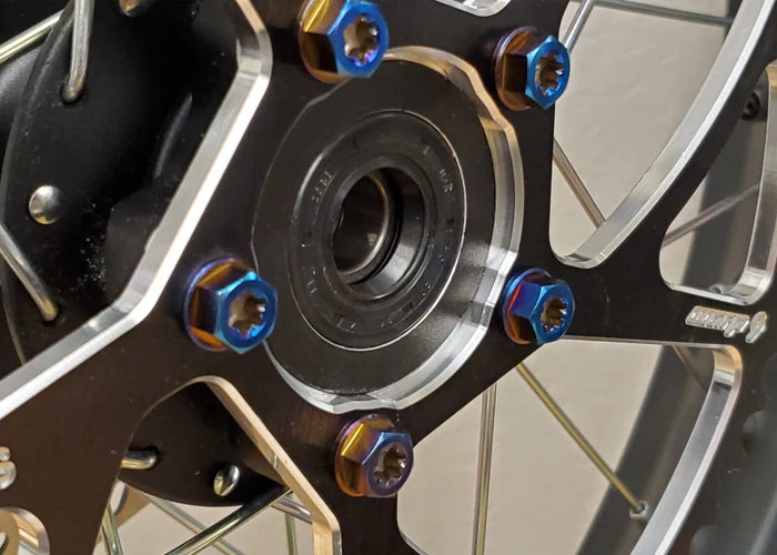 Warp 9 Titanium sprocket bolts