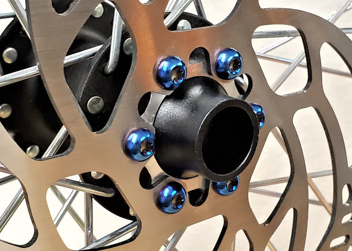 Warp 9 Titanium rotor bolts