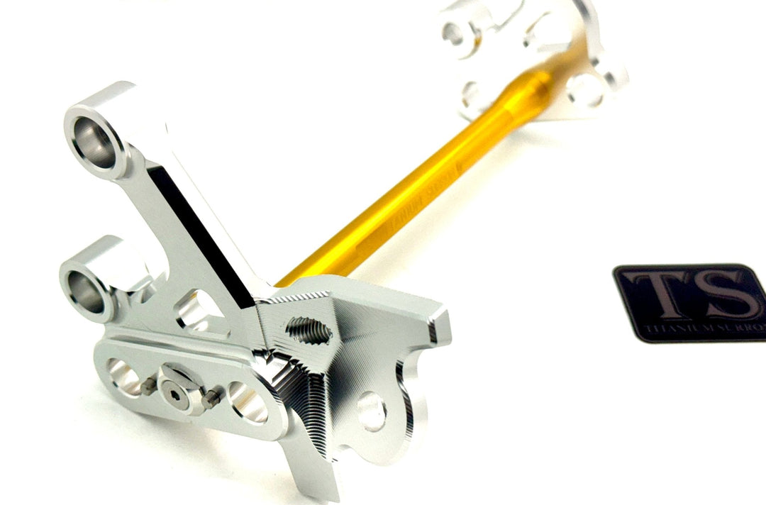 Custom CNC Aluminum Footpeg Bracket Assembly (SURRON LBX)