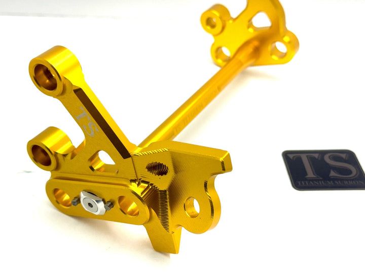 Custom CNC Aluminum Footpeg Bracket Assembly (SURRON LBX)