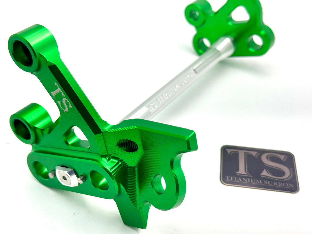Custom CNC Aluminum Footpeg Bracket Assembly (SURRON LBX)