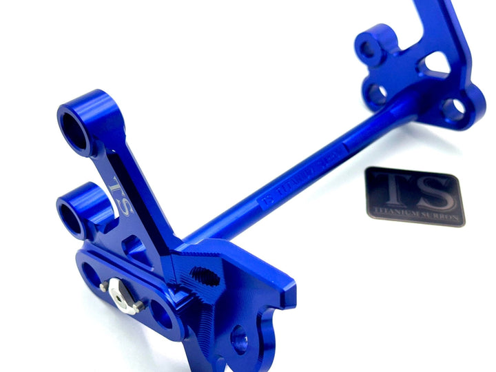 Custom CNC Aluminum Footpeg Bracket Assembly (SURRON LBX)
