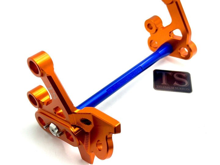 Custom CNC Aluminum Footpeg Bracket Assembly (SURRON LBX)
