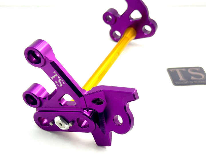 Custom CNC Aluminum Footpeg Bracket Assembly (SURRON LBX)