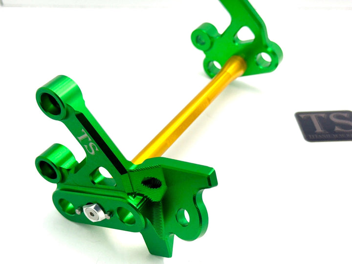 Custom CNC Aluminum Footpeg Bracket Assembly (SURRON LBX)