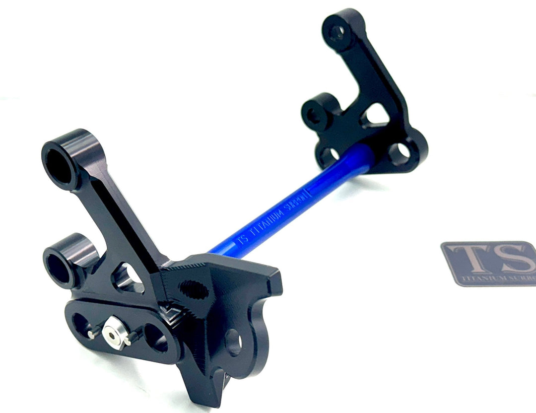 Custom CNC Aluminum Footpeg Bracket Assembly (SURRON LBX)