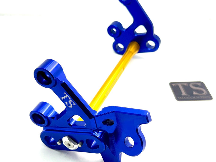 Custom CNC Aluminum Footpeg Bracket Assembly (SURRON LBX)