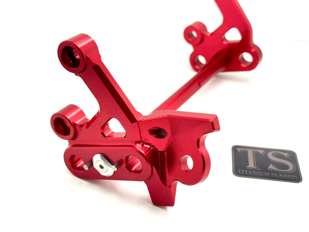 Custom CNC Aluminum Footpeg Bracket Assembly (SURRON LBX)