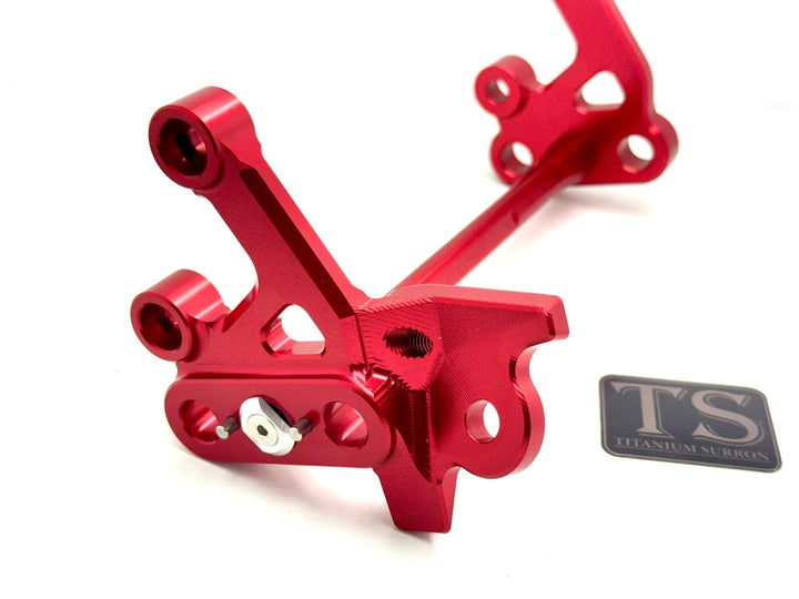 Custom CNC Aluminum Footpeg Bracket Assembly (SURRON LBX)
