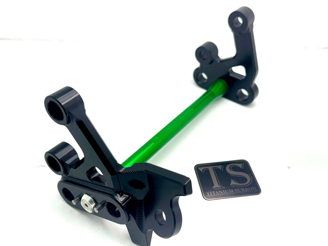 Custom CNC Aluminum Footpeg Bracket Assembly (SURRON LBX)
