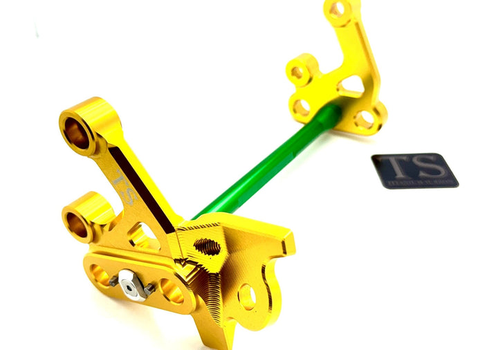 Custom CNC Aluminum Footpeg Bracket Assembly (SURRON LBX)