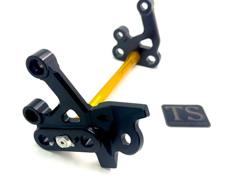 Custom CNC Aluminum Footpeg Bracket Assembly (SURRON LBX)