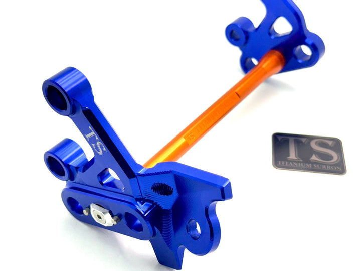Custom CNC Aluminum Footpeg Bracket Assembly (SURRON LBX)