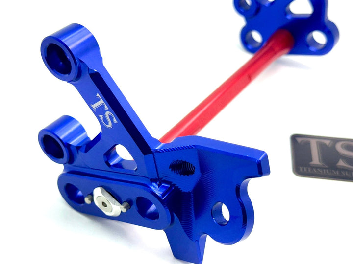 Custom CNC Aluminum Footpeg Bracket Assembly (SURRON LBX)