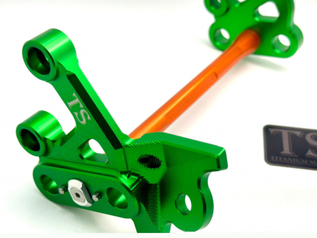 Custom CNC Aluminum Footpeg Bracket Assembly (SURRON LBX)