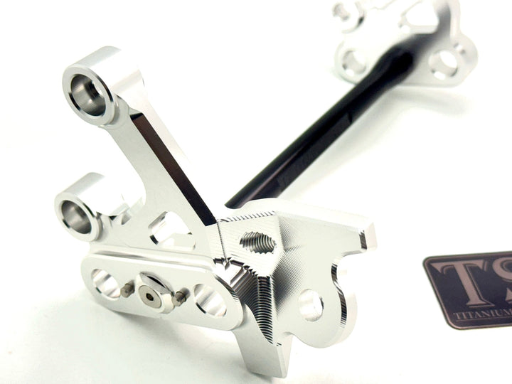 Custom CNC Aluminum Footpeg Bracket Assembly (SURRON LBX)