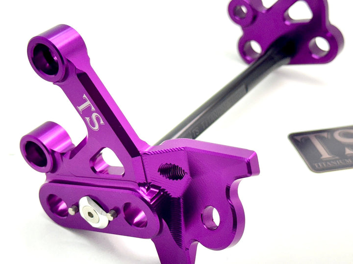 Custom CNC Aluminum Footpeg Bracket Assembly (SURRON LBX)