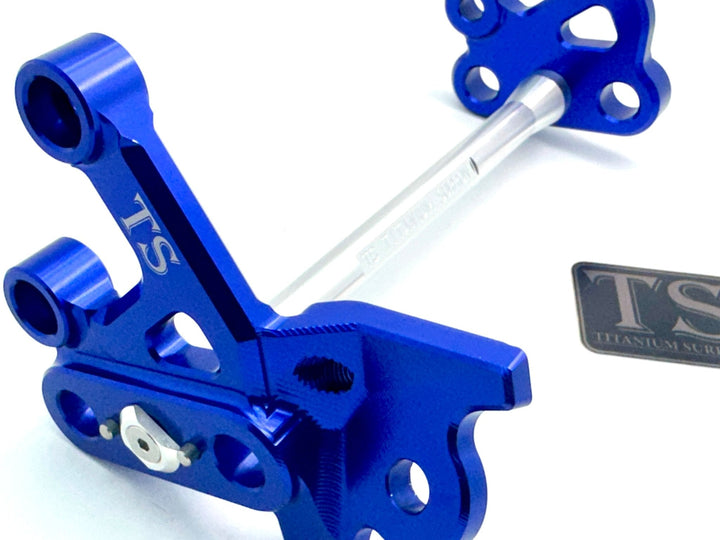 Custom CNC Aluminum Footpeg Bracket Assembly (SURRON LBX)