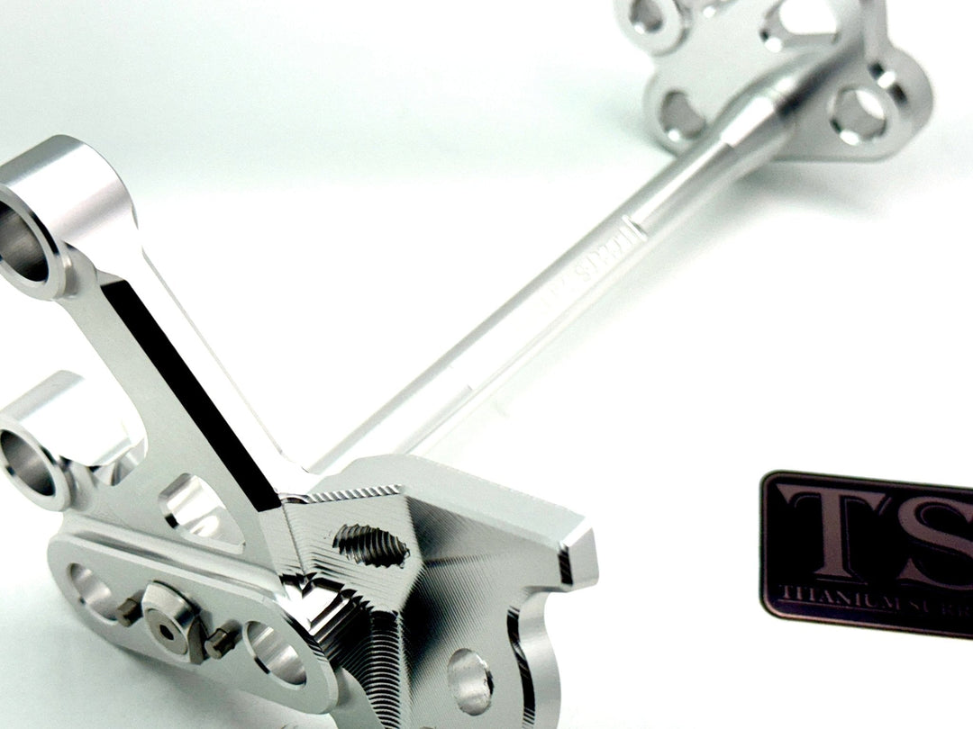 Custom CNC Aluminum Footpeg Bracket Assembly (SURRON LBX)