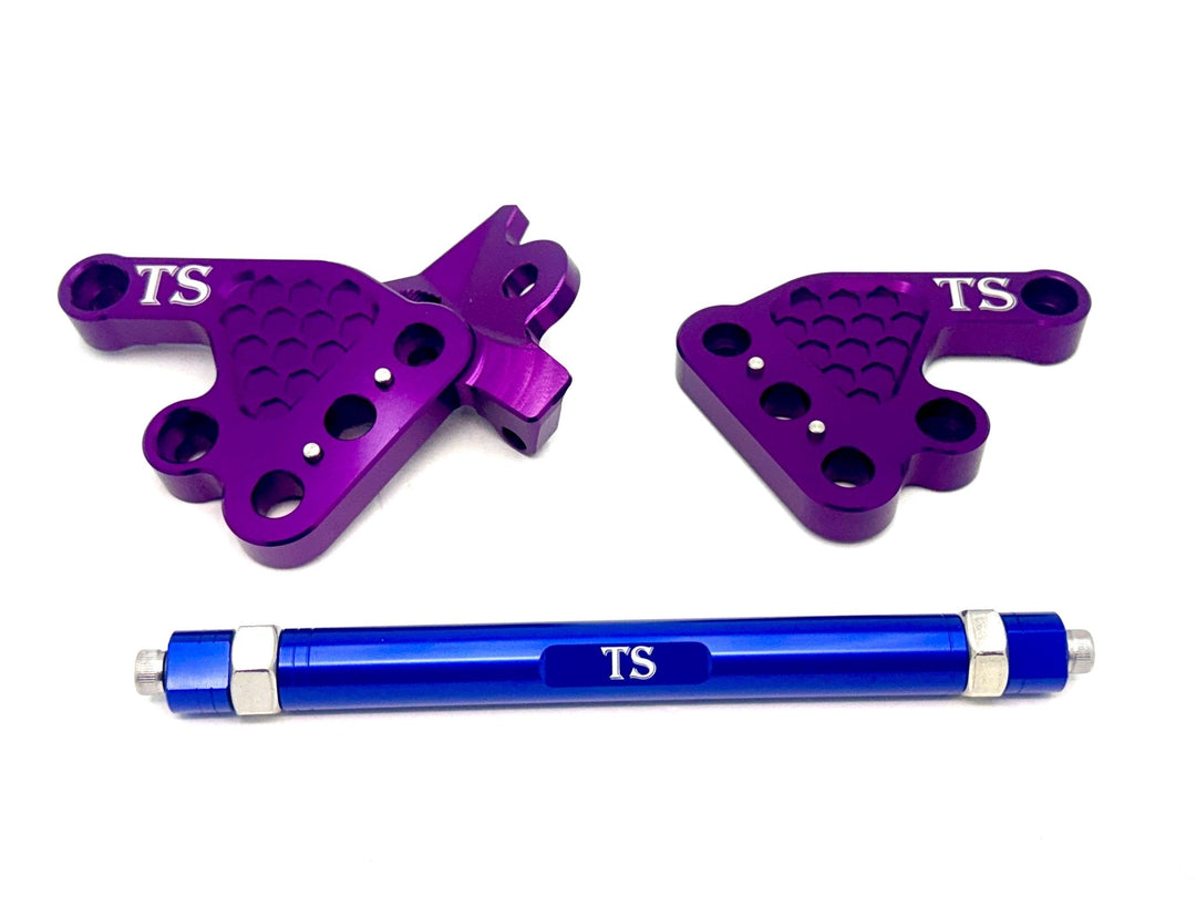 Custom CNC Aluminum Footpeg Bracket Assembly Talaria MX3, MX4