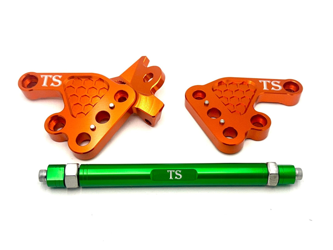 Custom CNC Aluminum Footpeg Bracket Assembly Talaria MX3, MX4