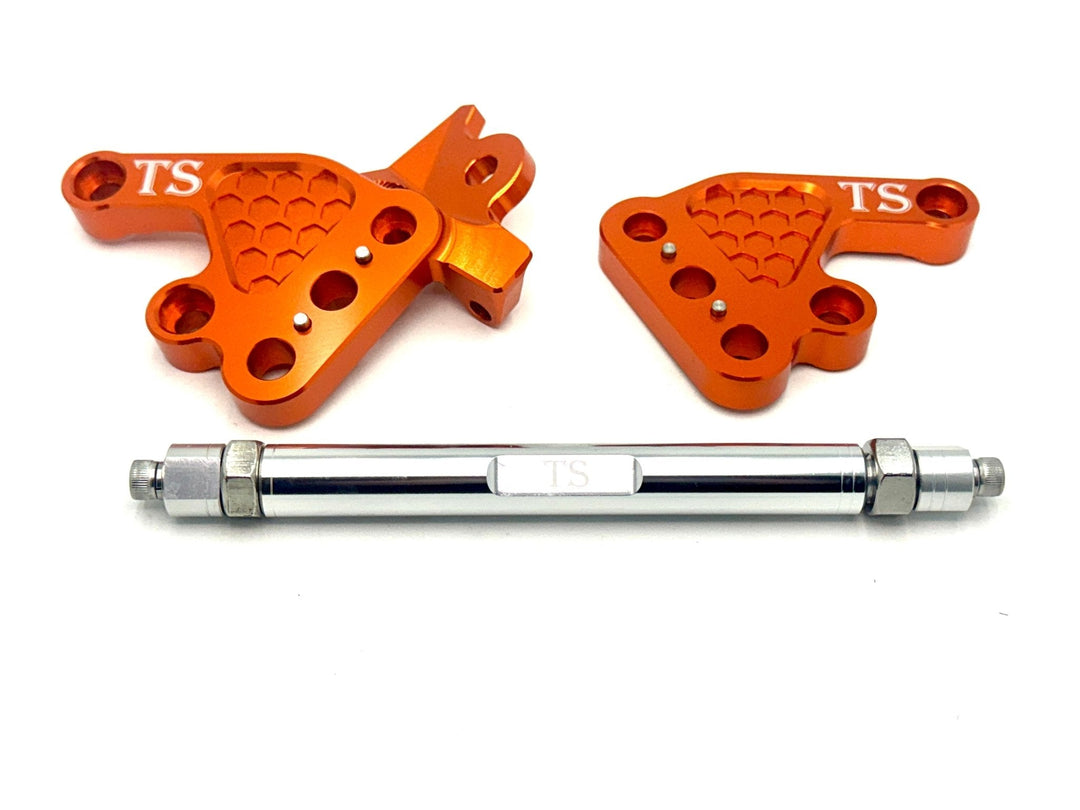 Custom CNC Aluminum Footpeg Bracket Assembly Talaria MX3, MX4