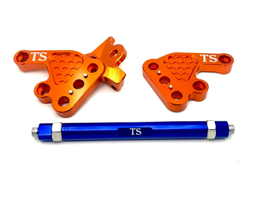 Custom CNC Aluminum Footpeg Bracket Assembly Talaria MX3, MX4