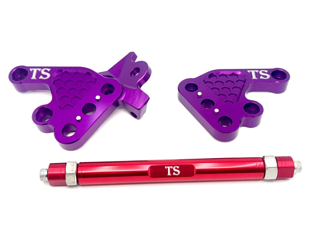 Custom CNC Aluminum Footpeg Bracket Assembly Talaria MX3, MX4