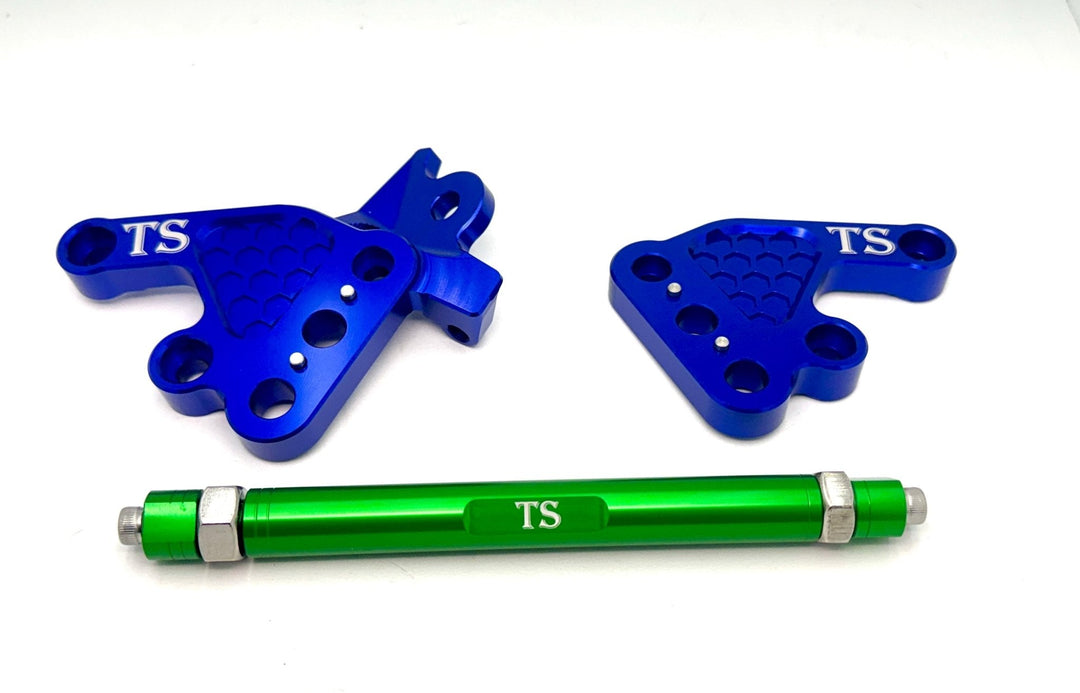 Custom CNC Aluminum Footpeg Bracket Assembly Talaria MX3, MX4